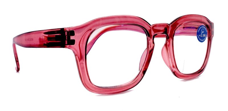 apollo blue light glasses blue light blocker reduce eyestrain ar anti glare 125 300 large square pink ny fifth avenue reading glasses ny fifth avenue 145478