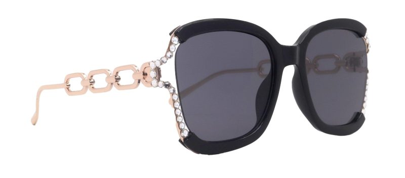 bling square women sunglasses w genuine european crystals 100 uv protection ny fifth avenue sunglasses ny fifth avenue 668864