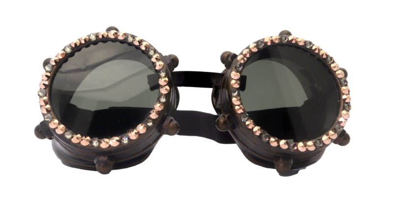 bling steampunk goggles diesel vintage style burning man rave eyewear wasteland steampunk goggles vintage style retro sunglasses ny fifth avenue 245246