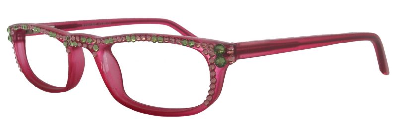 bling women reading glasses w rose peridot genuine european crystals 150275 pink ny fifth avenue ny fifth avenue 363738