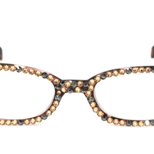 isabella bling reading glasses women w full all over l colorado hematite genuine european crystals leopard ny fifth avenue reading glasses ny fifth avenue 364231