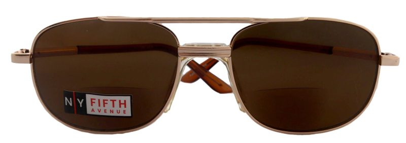 jackson high end mens line bifocal sun readers in gold by ny fifth avenue sunreaders ny fifth avenue 502233