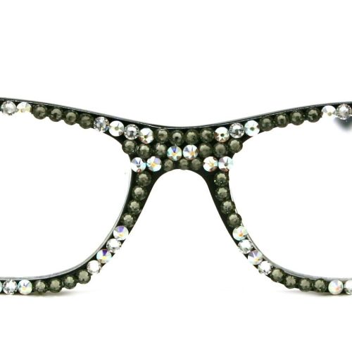 kelly bling reading glasses 4 women w full all overblack diamond ab aurora borealis genuine european crystalssquare ny fifth avenue reading glasses ny fifth avenue 830146