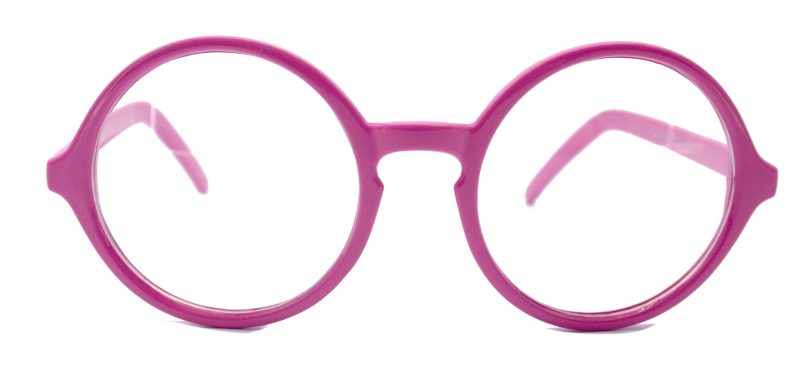 mabel premium true round vintage eyeglasses non prescription dark pink circle eye medium protective eyewear ny fifth avenue reading glasses ny fifth avenue 926787