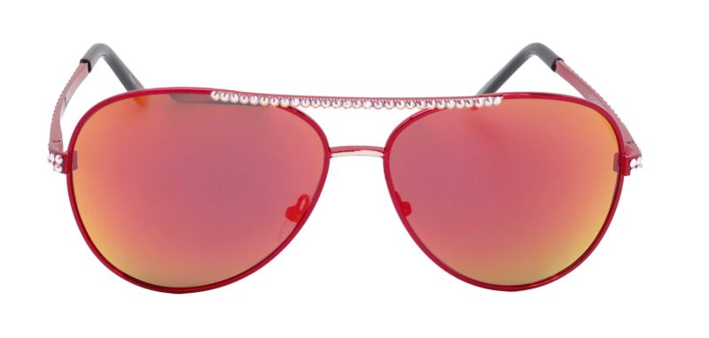 piloto bling aviator polarized women sunglasses w genuine european crystals red 100 uv protection ny fifth avenue sunglasses ny fifth avenue 347619