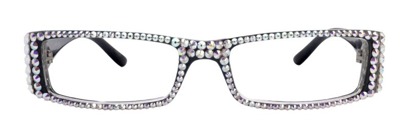 the french full bling fleur de lis women reading glasses w ab aurora borealis genuine european crystals ny fifth avenue reading glasses ny fifth avenue 434960