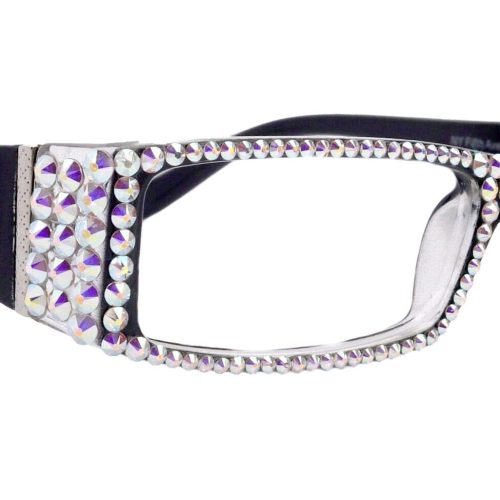 the french full bling fleur de lis women reading glasses w ab aurora borealis genuine european crystals ny fifth avenue reading glasses ny fifth avenue 688107