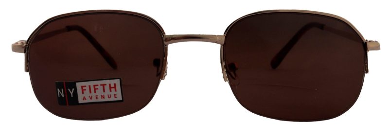 vermont high end mens line bifocal sun readers in brown by ny fifth avenue sunreaders ny fifth avenue 215839