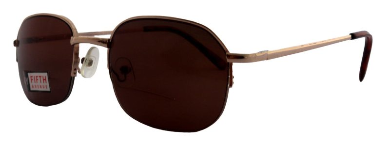 vermont high end mens line bifocal sun readers in brown by ny fifth avenue sunreaders ny fifth avenue 969337